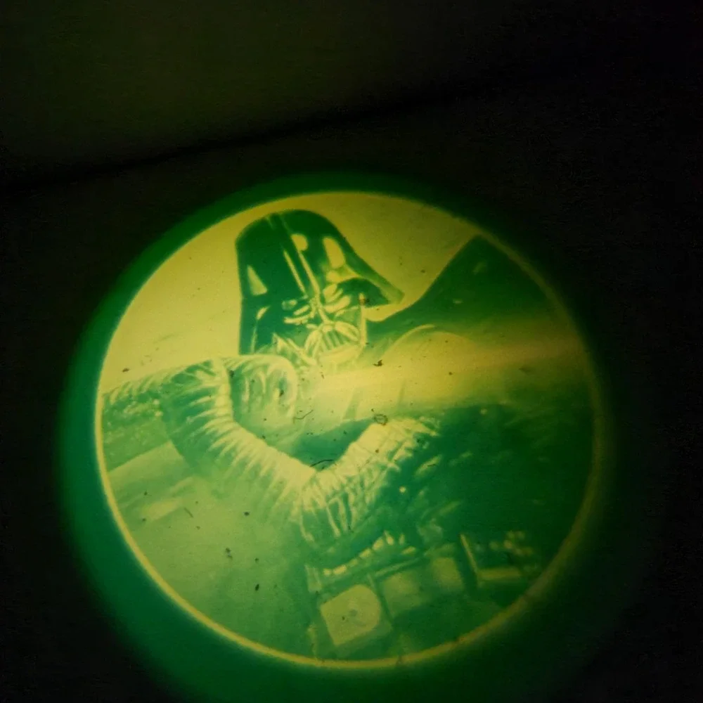 Star Wars Plug In Projector Night Light LED Dusk to Dawn Sensor
